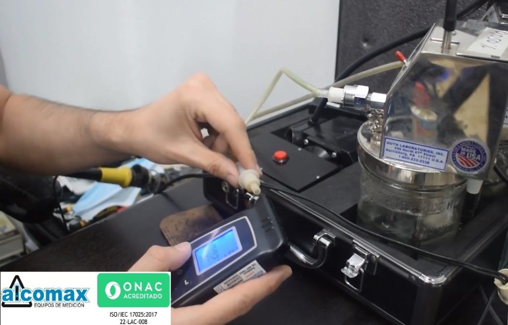 calibracion acreditada onac alcoholimetros